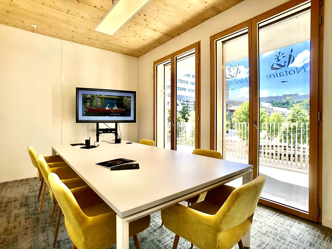 Photo des bureaux de Maître Claudine Aubertin, notaire à Lyon